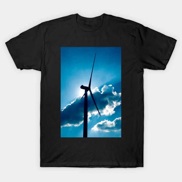 Wind turbine T-Shirt by homydesign